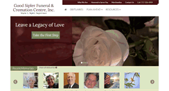 Desktop Screenshot of goodfuneral.com